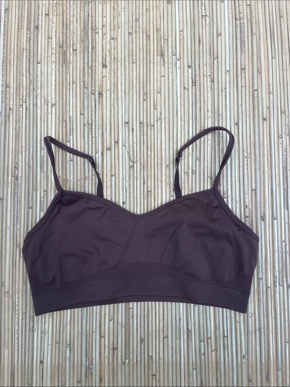 Athleta Wireless Bralette - Chocolate Brown